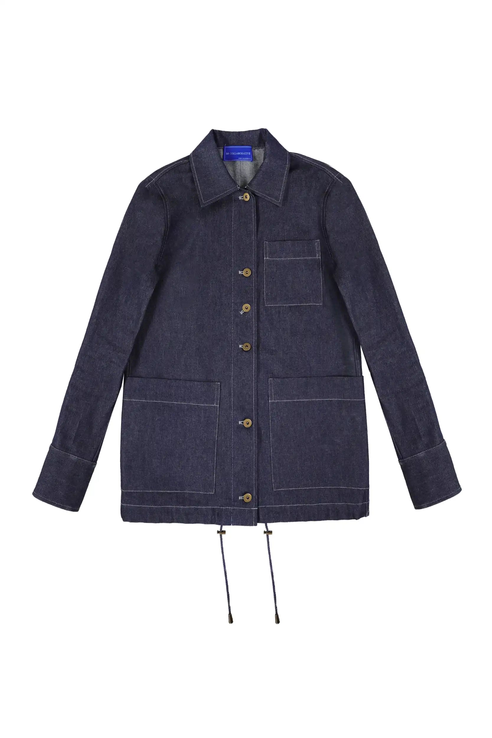 Gardenia jacket in Indigo 